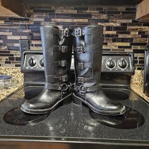 Wild Fable Black Heeled Boots